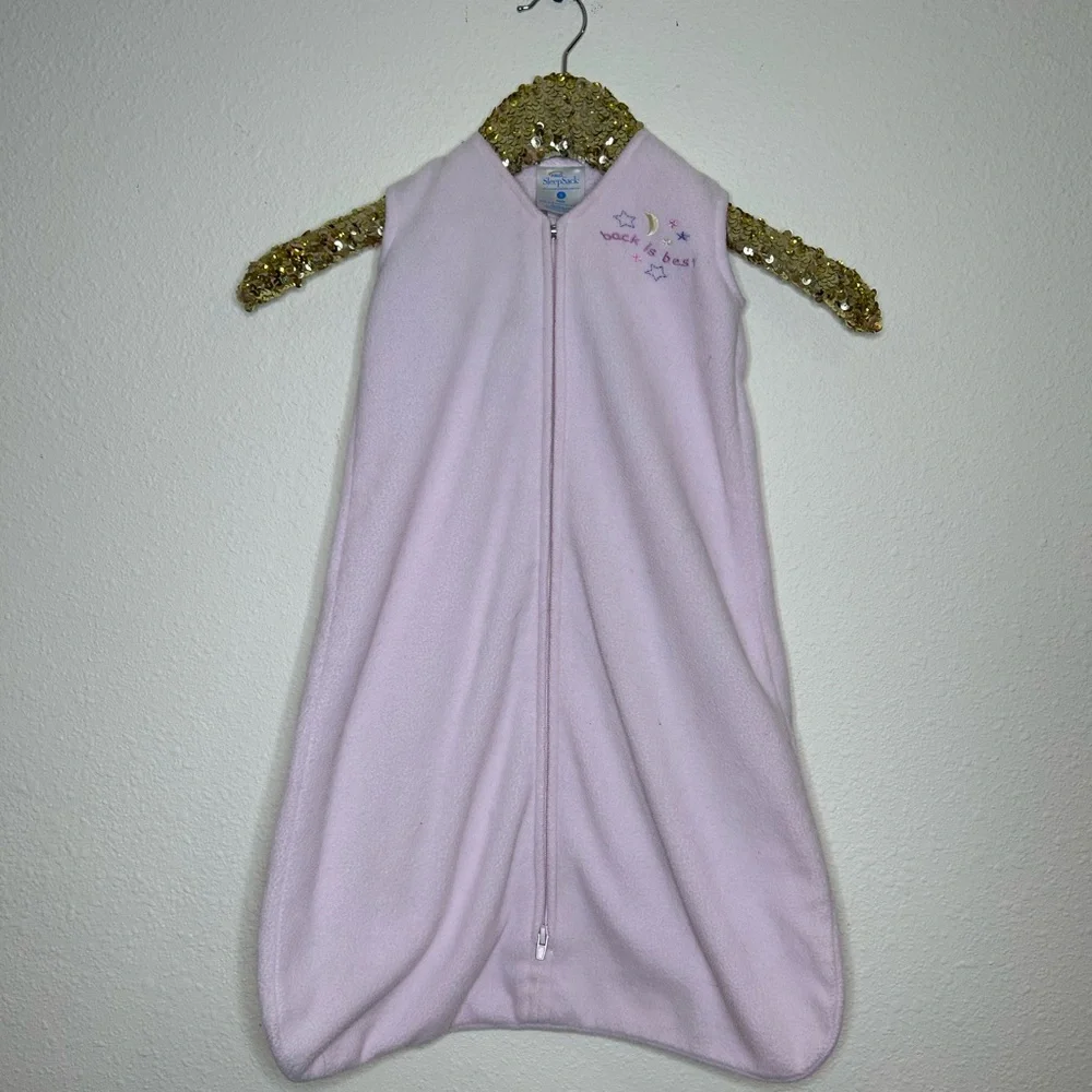 Halo Pink Fleece Cozy Pink Infant Sleep Sack Small 0-6 Months